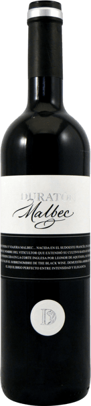 22,95 € Spedizione Gratuita | Vino rosso Ribera del Duratón D.O.P. Vino de Calidad de Valtiendas Castilla y León Spagna Malbec Bottiglia 75 cl