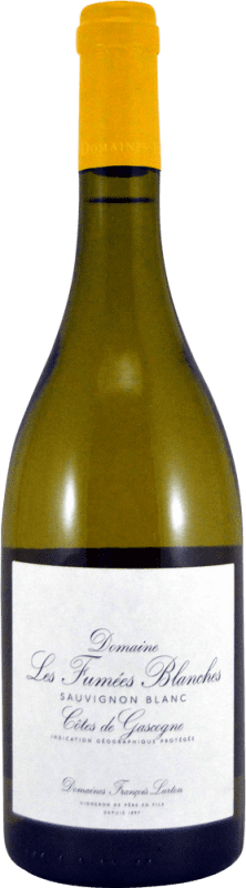 15,95 € Envío gratis | Vino blanco François Lurton Les Fumees Blanches I.G.P. Vin de Pays Côtes de Gascogne Francia Sauvignon Blanca Botella 75 cl
