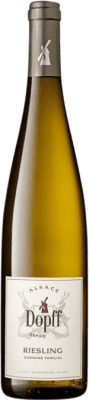 23,95 € Бесплатная доставка | Белое вино Dopff au Molin A.O.C. Alsace Эльзас Франция Riesling бутылка 75 cl