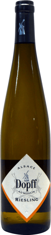 25,95 € Envío gratis | Vino blanco Dopff au Molin A.O.C. Alsace Alsace Francia Riesling Botella 75 cl