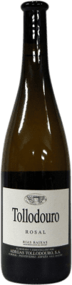 8,95 € Бесплатная доставка | Белое вино Tollodouro Rosal D.O. Rías Baixas Галисия Испания Loureiro — Лоурейру, Treixadura — Трейшадура, Albariño — Альбариньо 75 cl