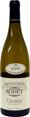 17,95 € Envio grátis | Vinho Branco Antonin Rodet A.O.C. Chablis França 75 cl