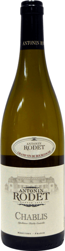 17,95 € 送料無料 | 白ワイン Antonin Rodet A.O.C. Chablis フランス ボトル 75 cl