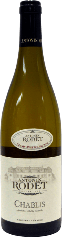 17,95 € Envio grátis | Vinho Branco Antonin Rodet A.O.C. Chablis França 75 cl