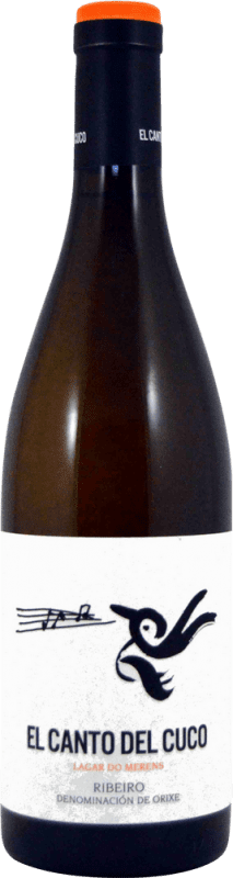 10,95 € Kostenloser Versand | Weißwein Lagar do Merens El Canto del Cuco D.O. Ribeiro Galizien Spanien Torrontés, Godello, Loureiro, Treixadura Flasche 75 cl