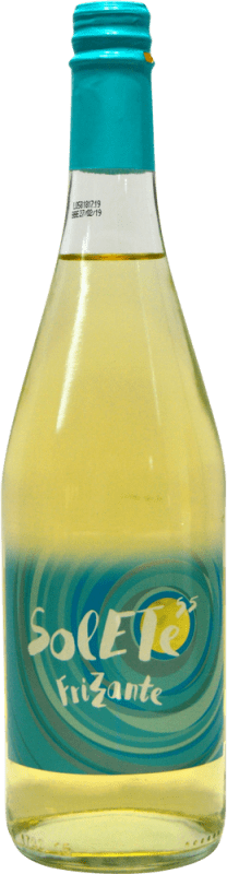 4,95 € 免费送货 | 白起泡酒 Juice and World Solete Frizzante 5.5 西班牙 瓶子 75 cl