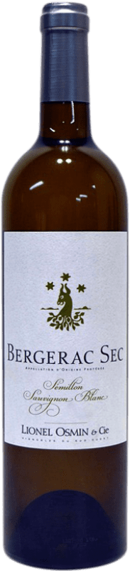 8,95 € Envío gratis | Vino blanco Lionel Osmin Bergerac Seco Francia Sauvignon Blanca Botella 75 cl