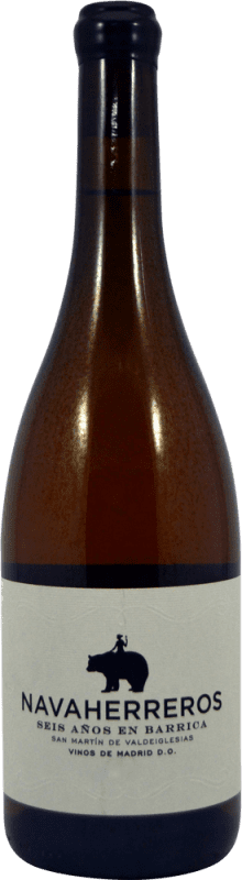 27,95 € Бесплатная доставка | Белое вино Bernadeleva Navaherreros D.O. Vinos de Madrid Сообщество Мадрида Испания Albillo — Альбильо, Macabeo — Макабео Бутылка 75 cl