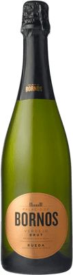 9,95 € Free Shipping | White Sparkling Wine Palacio de Bornos Brut D.O. Rueda Castilla y León Spain Verdejo 75 cl