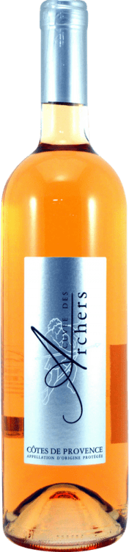 6,95 € Envío gratis | Vino rosado Archer's Cuvée DES A.O.C. Côtes de Provence Francia Botella 75 cl