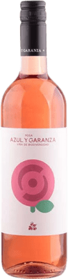 8,95 € Envoi gratuit | Vin rose Azul y Garanza Rosa D.O. Navarra Navarre Espagne Tempranillo, Grenache Bouteille 75 cl