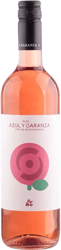 9,95 € Spedizione Gratuita | Vino rosato Azul y Garanza Rosa D.O. Navarra Navarra Spagna Tempranillo, Grenache Bottiglia 75 cl
