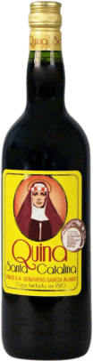 7,95 € 免费送货 | 强化酒 Genovevo García Álamos Quina Santa Catalina D.O. Valencia 巴伦西亚社区 西班牙 瓶子 1 L