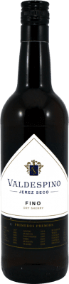 9,95 € Envío gratis | Vino generoso Valdespino Seco D.O. Jerez-Xérès-Sherry Andalucía España Botella 75 cl