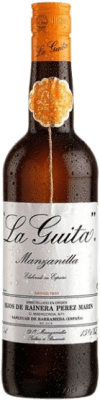 3,95 € Free Shipping | Fortified wine Hijos de Rainera Pérez Marín La Guita D.O. Manzanilla-Sanlúcar de Barrameda Andalusia Spain Half Bottle 37 cl
