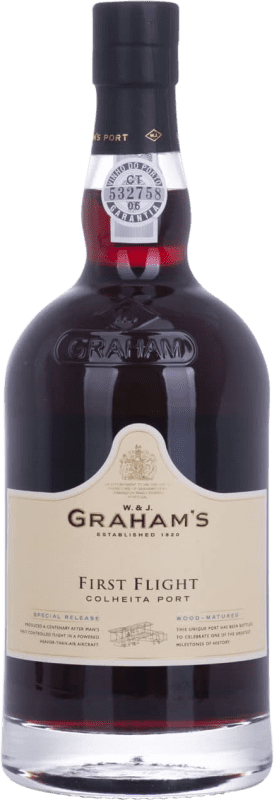 53,95 € Бесплатная доставка | Крепленое вино Graham's First Flight Colheita Port I.G. Porto порто Португалия бутылка 75 cl