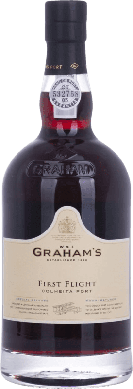 53,95 € 免费送货 | 强化酒 Graham's First Flight Colheita I.G. Porto 波尔图 葡萄牙 瓶子 75 cl