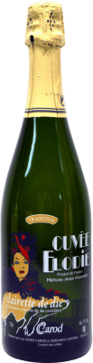 7,95 € Spedizione Gratuita | Vino bianco Carod à Vercheny Cuvée Elodie Clairette de Die Francia Bottiglia 75 cl