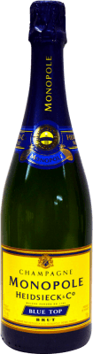 37,95 € Spedizione Gratuita | Spumante bianco Heidsiek Monopole A.O.C. Champagne champagne Francia Bottiglia 75 cl