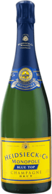 29,95 € 免费送货 | 白起泡酒 Heidsieck Monopole A.O.C. Champagne 香槟酒 法国 瓶子 75 cl