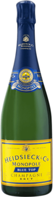 39,95 € Envio grátis | Espumante branco Heidsieck Monopole A.O.C. Champagne Champagne França Garrafa 75 cl