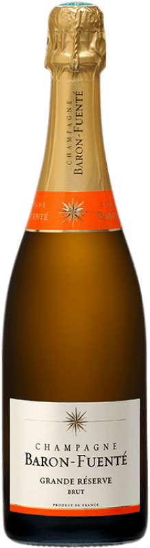 52,95 € Spedizione Gratuita | Spumante bianco Baron-Fuenté Gran Riserva A.O.C. Champagne champagne Francia Pinot Nero, Chardonnay, Pinot Meunier Bottiglia 75 cl