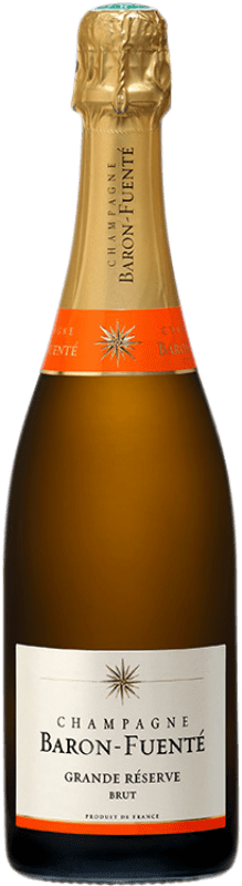 55,95 € Envio grátis | Espumante branco Baron-Fuenté Grande Reserva A.O.C. Champagne Champagne França Pinot Preto, Chardonnay, Pinot Meunier Garrafa 75 cl