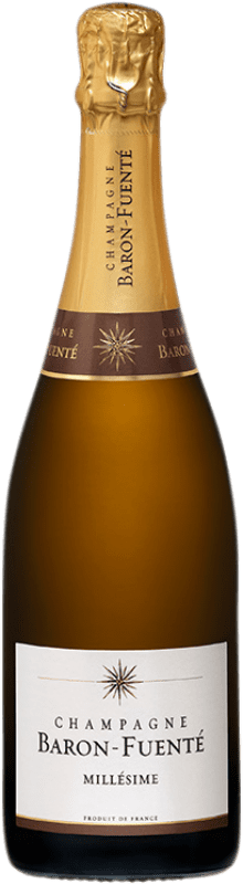 59,95 € Spedizione Gratuita | Spumante bianco Baron-Fuenté Millésimé Brut A.O.C. Champagne champagne Francia Pinot Nero, Chardonnay, Pinot Meunier Bottiglia 75 cl
