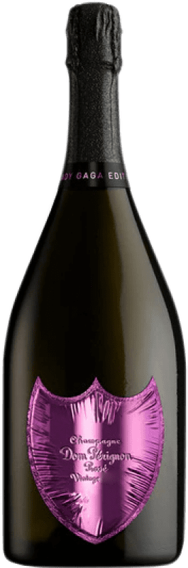516,95 € Envío gratis | Espumoso Rosado Moët & Chandon Dom Pérignon Lady Gaga Rosé — Rosado, Edición Limitada A.O.C. Champagne Champagne Francia Pinot Negro, Chardonnay Botella 75 cl