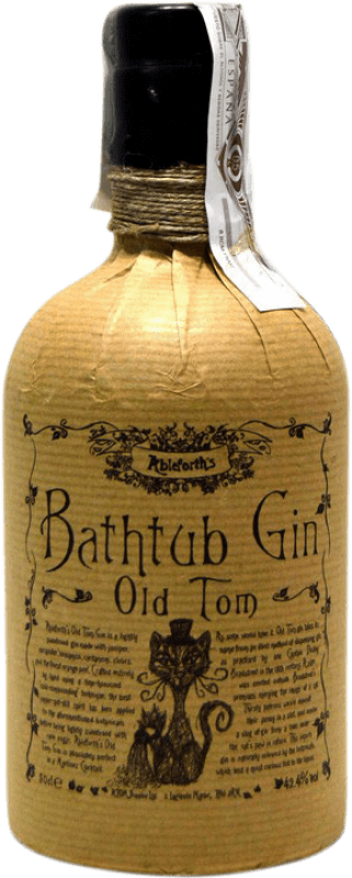 28,95 € Free Shipping | Gin Cornelius Ampleforth Bathtub Old Tom United Kingdom Medium Bottle 50 cl