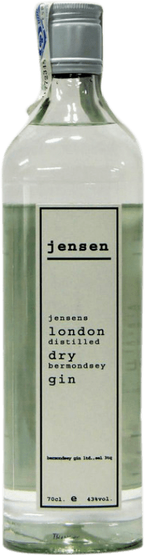 58,95 € Free Shipping | Gin Berdmonsey Jensen's United Kingdom Bottle 70 cl