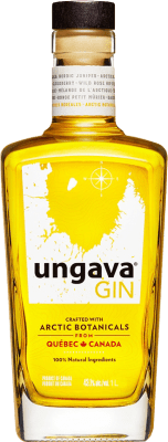 95,95 € 免费送货 | 金酒 Gin Ungava Premium — 高端 加拿大 1 L Botanicals — 植物提取物