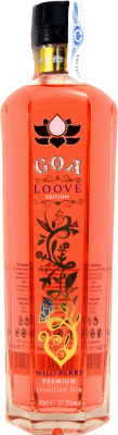 13,95 € Envío gratis | Ginebra Gin Dinsa Goa Loove Reino Unido 70 cl Wild Berries — Bayas Silvestres