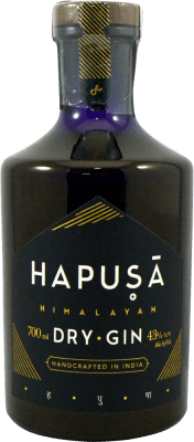 56,95 € Бесплатная доставка | Джин Blue Ocean Hapusa Himalayan Dry Gin Индия бутылка 70 cl