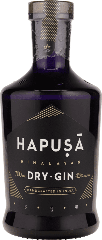 38,95 € Envío gratis | Ginebra Gin Blue Ocean Hapusā Himalayan India 70 cl