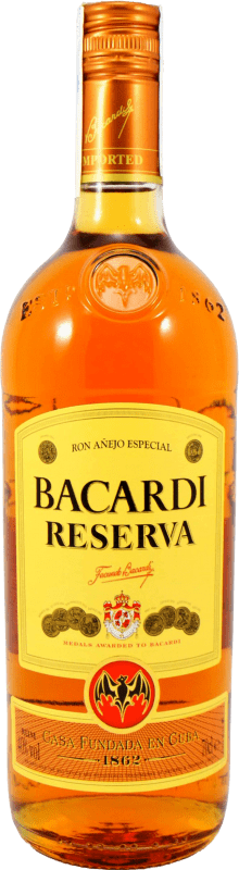 31,95 € Free Shipping | Rum Bacardí Reserve — Aged Bahamas 70 cl