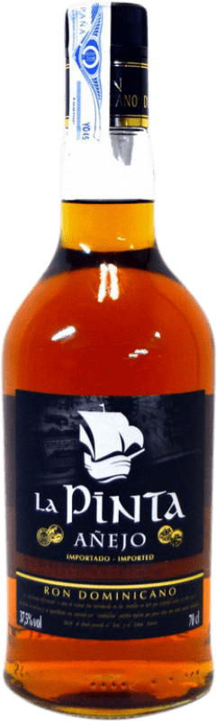 7,95 € Free Shipping | Rum Teichenné La Pinta Añejo Dominican Republic Bottle 70 cl