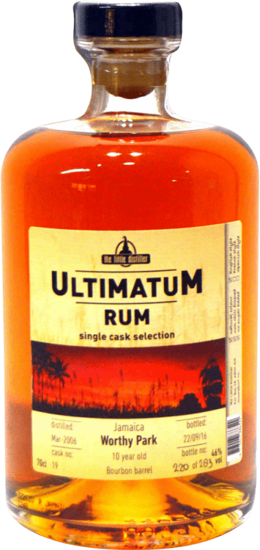 34,95 € Envio grátis | Rum Loch Lomond Ultimatum Jamaica Single Cask — Barrica Única Jamaica 70 cl