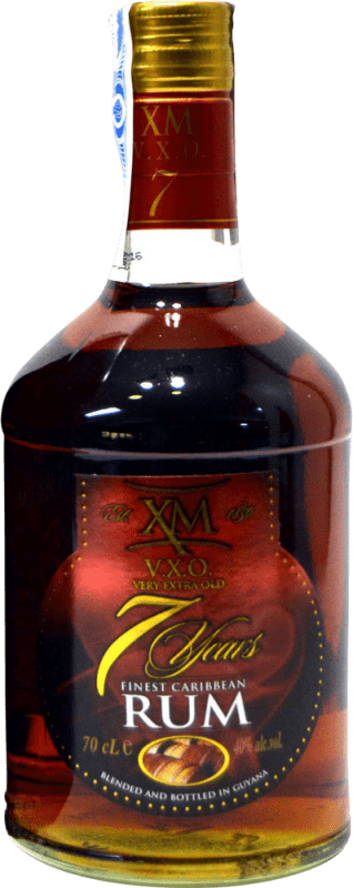 51,95 € 送料無料 | ラム Joseph Banks XM XO Extra Old — エクストラオールド ガイアナ 7 年 70 cl