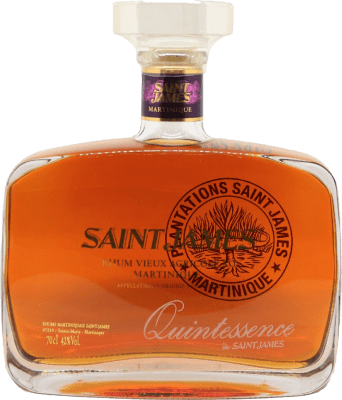 153,95 € 免费送货 | 朗姆酒 Plantations Saint James Quintessence X.O. 马提尼克 瓶子 70 cl