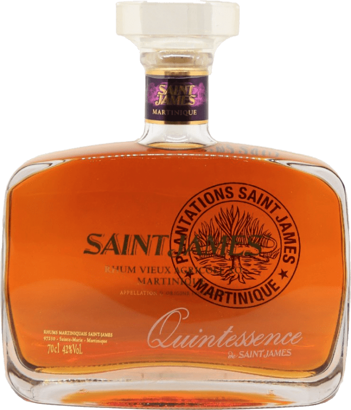 207,95 € 免费送货 | 朗姆酒 Plantations Saint James Quintessence XO Extra Old — 特陈 马提尼克 70 cl