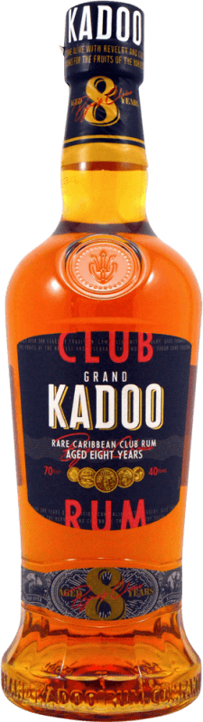 41,95 € 免费送货 | 朗姆酒 Kirker Greer Club Grand Kadoo Rum 巴巴多斯 8 岁 瓶子 70 cl
