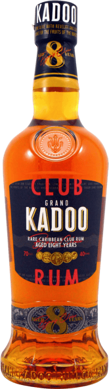 43,95 € Бесплатная доставка | Ром Kirker Greer Club Grand Kadoo Rum Барбадос 8 Лет бутылка 70 cl