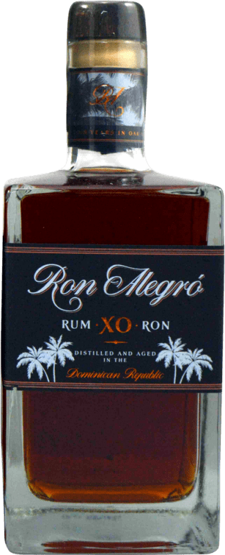 57,95 € Kostenloser Versand | Rum Infinity Alegró X.O. Dominikanische Republik Flasche 70 cl
