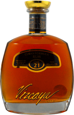 56,95 € Kostenloser Versand | Rum Vizcaya VXOP Cask Dominikanische Republik 21 Jahre Flasche 70 cl