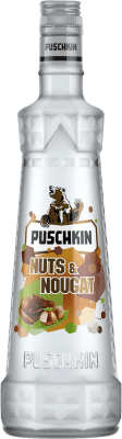 16,95 € Envio grátis | Vodca Puschkin Nuts & Nougat Alemanha Garrafa 70 cl