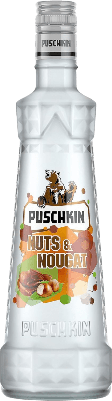 16,95 € Бесплатная доставка | Водка Puschkin Nuts & Nougat Германия бутылка 70 cl