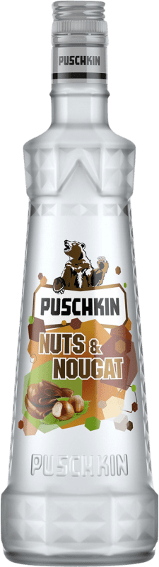 18,95 € Envío gratis | Vodka Puschkin Nuts & Nougat Alemania Botella 70 cl