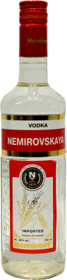 8,95 € 免费送货 | 伏特加 Nemiroff Nemirovskaya 乌克兰 瓶子 70 cl