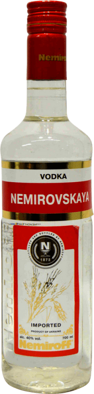8,95 € Бесплатная доставка | Водка Nemiroff Nemirovskaya Украина 70 cl